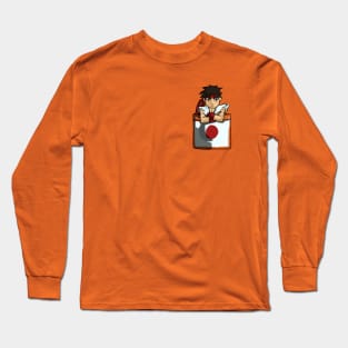 Street Fighter Pocket Pals - #1 Ryu Long Sleeve T-Shirt